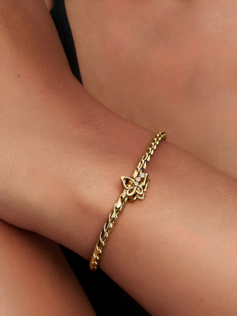 Butterfly Openwork Charm