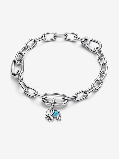 Turquoise-coloured Elephant Mini Dangle Charm