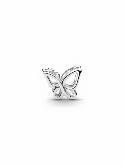 Butterfly Openwork Charm