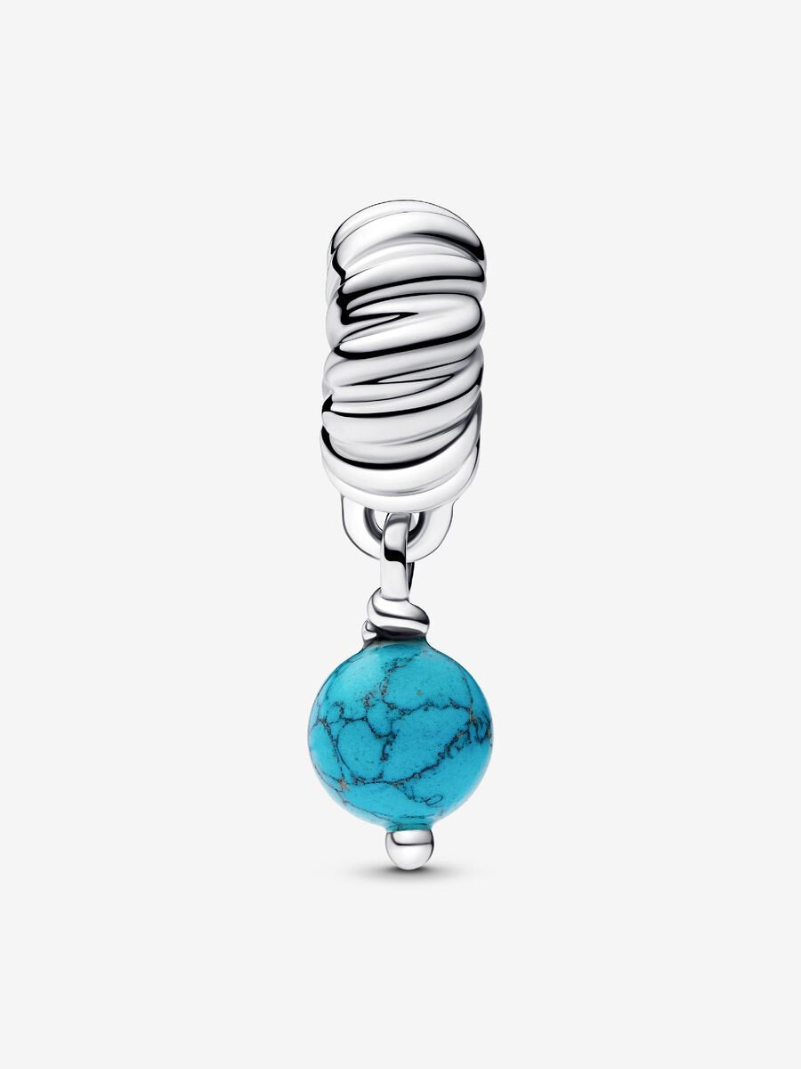 Turquoise-coloured Dangle Charm