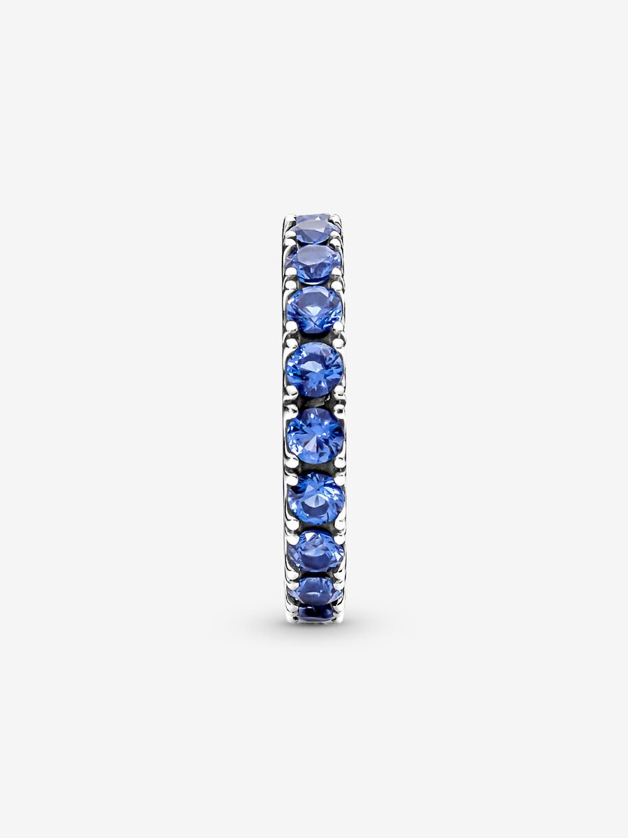 Sparkling Row Eternity Ring