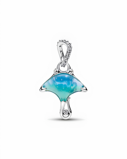 Manta Ray Dangle Charm