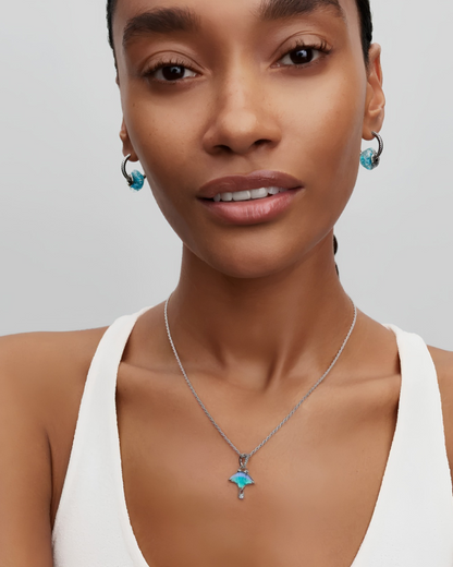 Manta Ray Dangle Charm