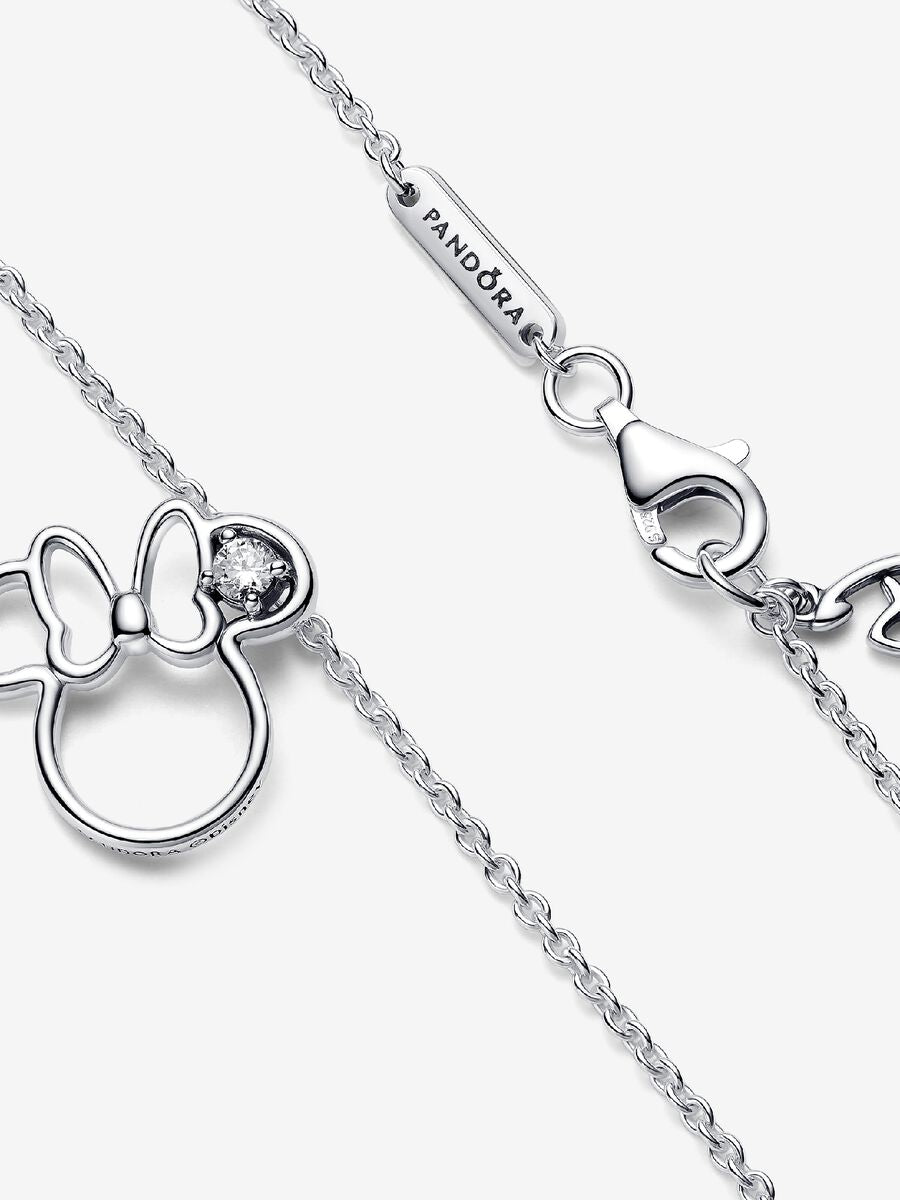 Disney Minnie Mouse Silhouette Collier Necklace