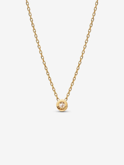 Pandora Era Bezel 14k Gold Lab-grown Diamond Pendant Necklace
0.15 ct TW, 14k gold