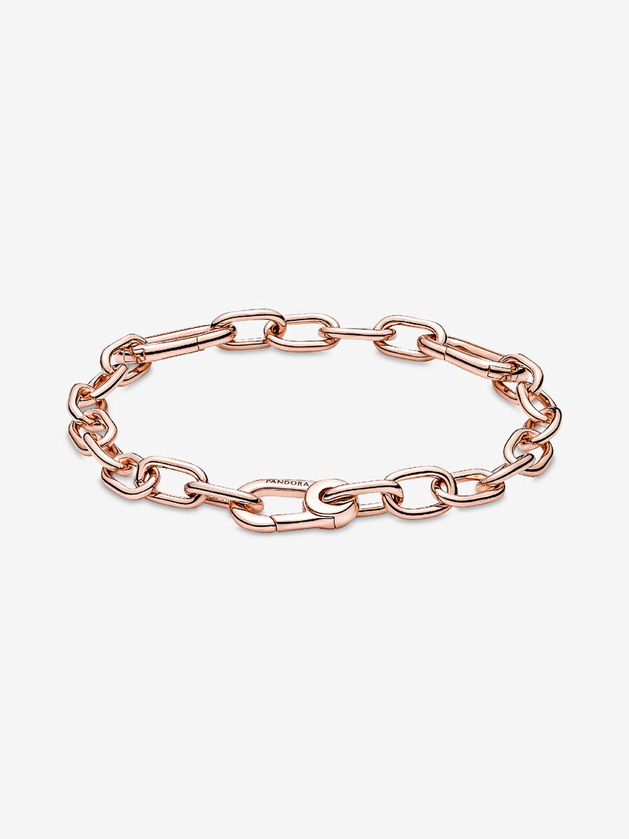 Pandora ME Small-Link Chain Bracelet
14k rose gold plating