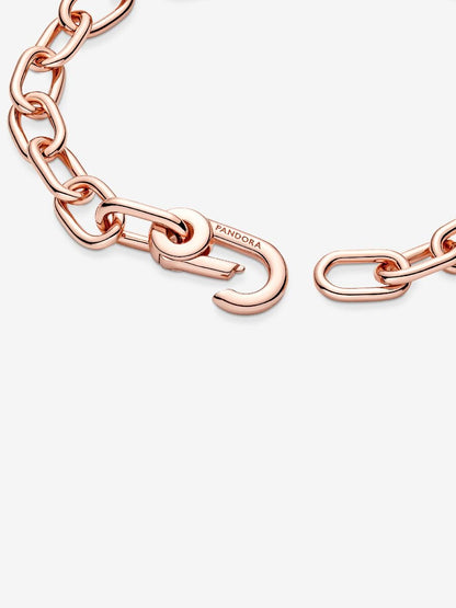 Pandora ME Small-Link Chain Bracelet
14k rose gold plating