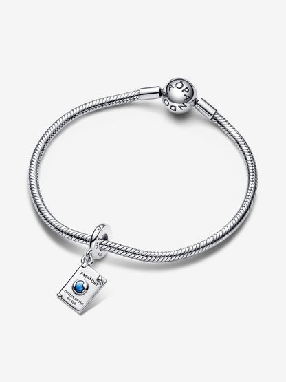 Openable Passport Dangle Charm