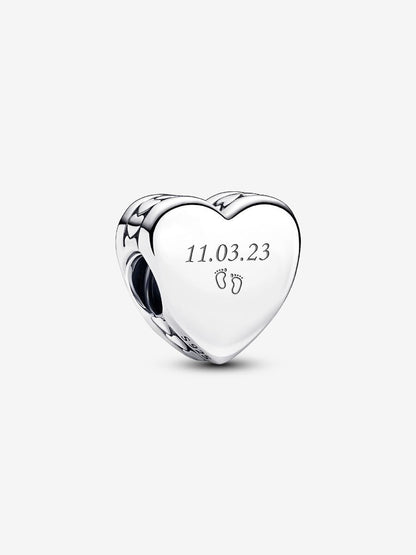 Engravable Heart Charm
Sterling silver