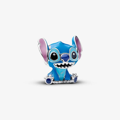 Disney x Pandora Stitch and Angel Charm Duo