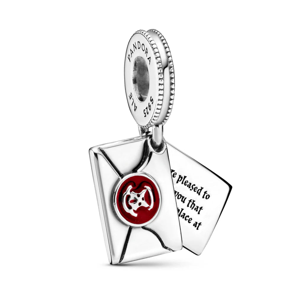 Harry Potter Hogwarts Acceptance Letter Dangle Charm
