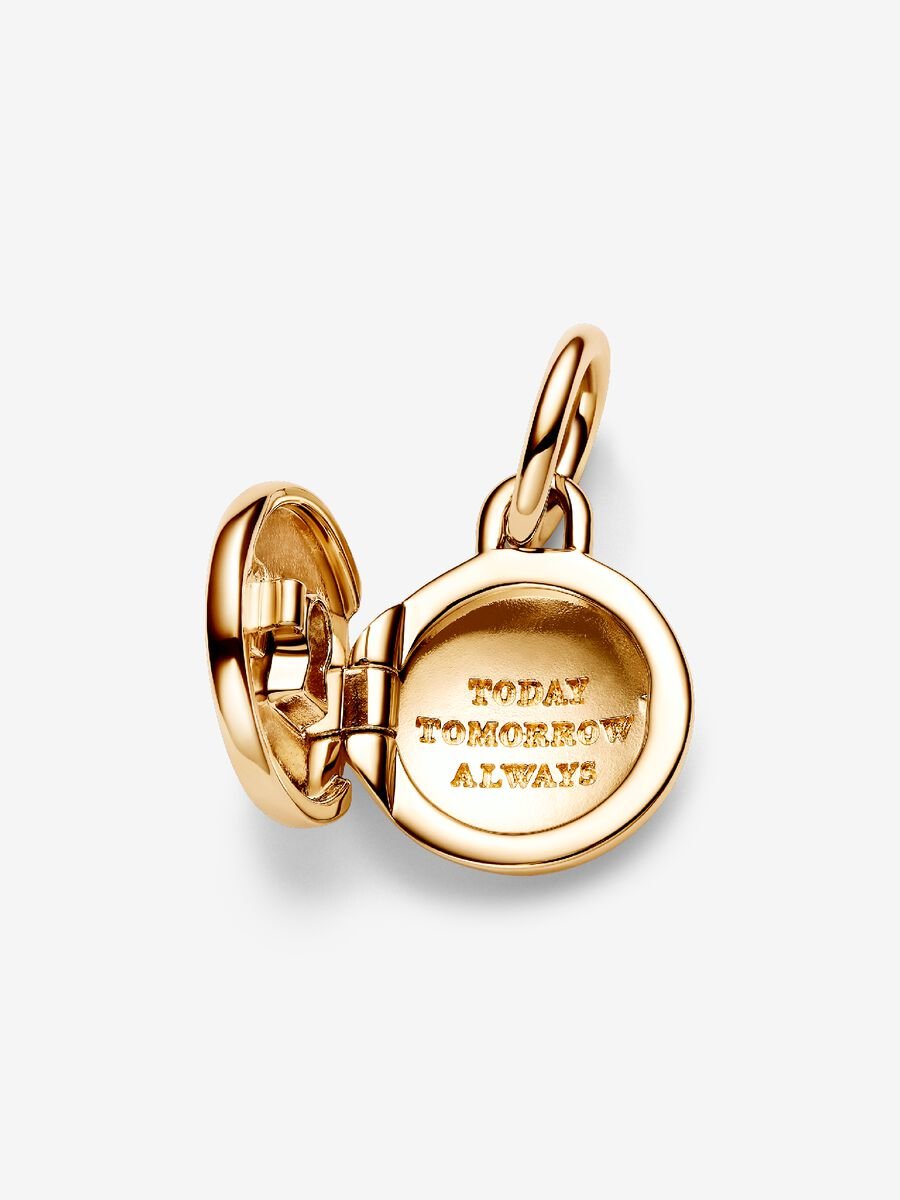 Openable & Engravable Love Locket Dangle