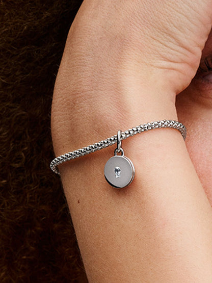 Openable & Engravable Love Locket Dangle Charm