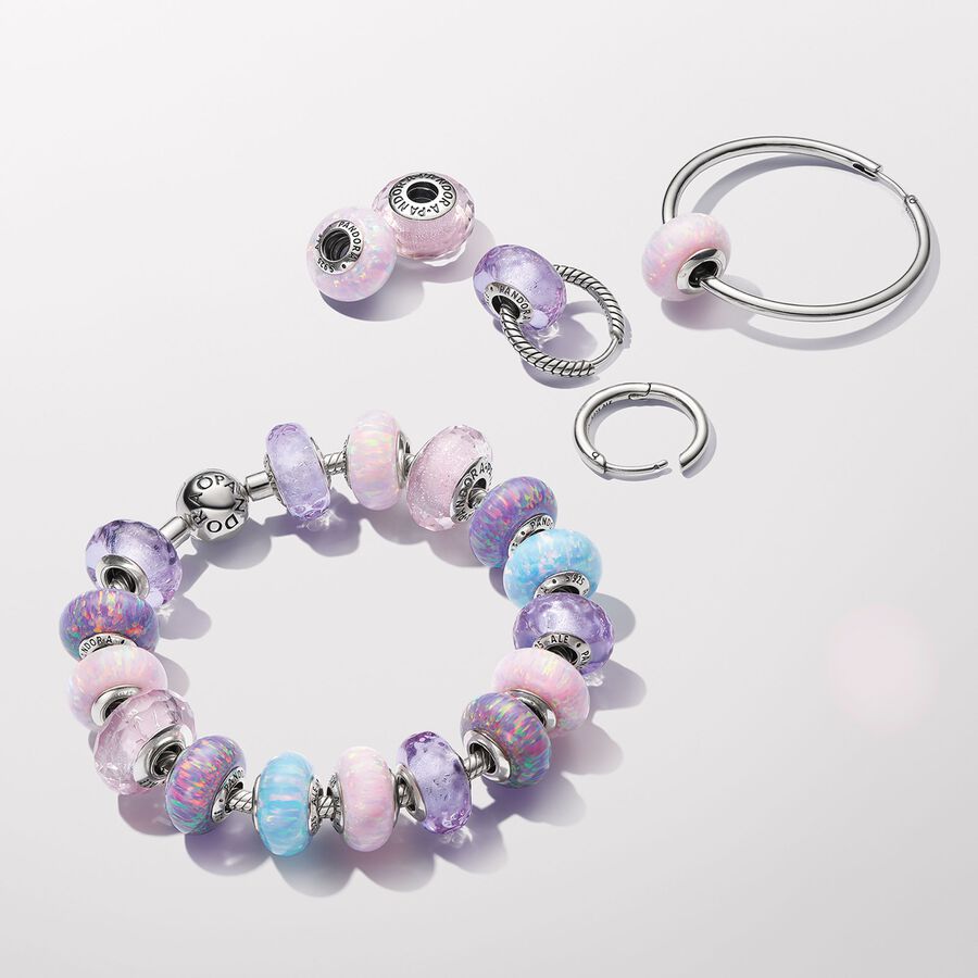 Opalescent Pink Charm