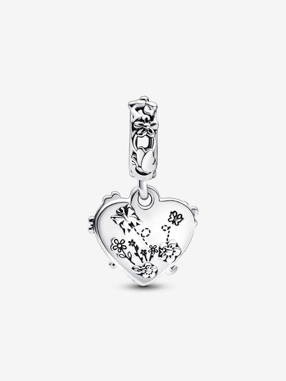 Disney Winnie the Pooh & Piglet Double Dangle Charm