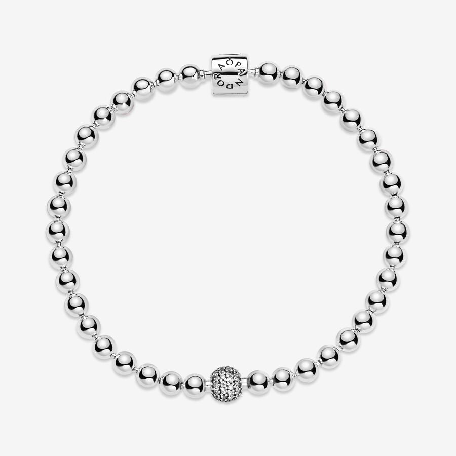 Beads & Pavé Bracelet