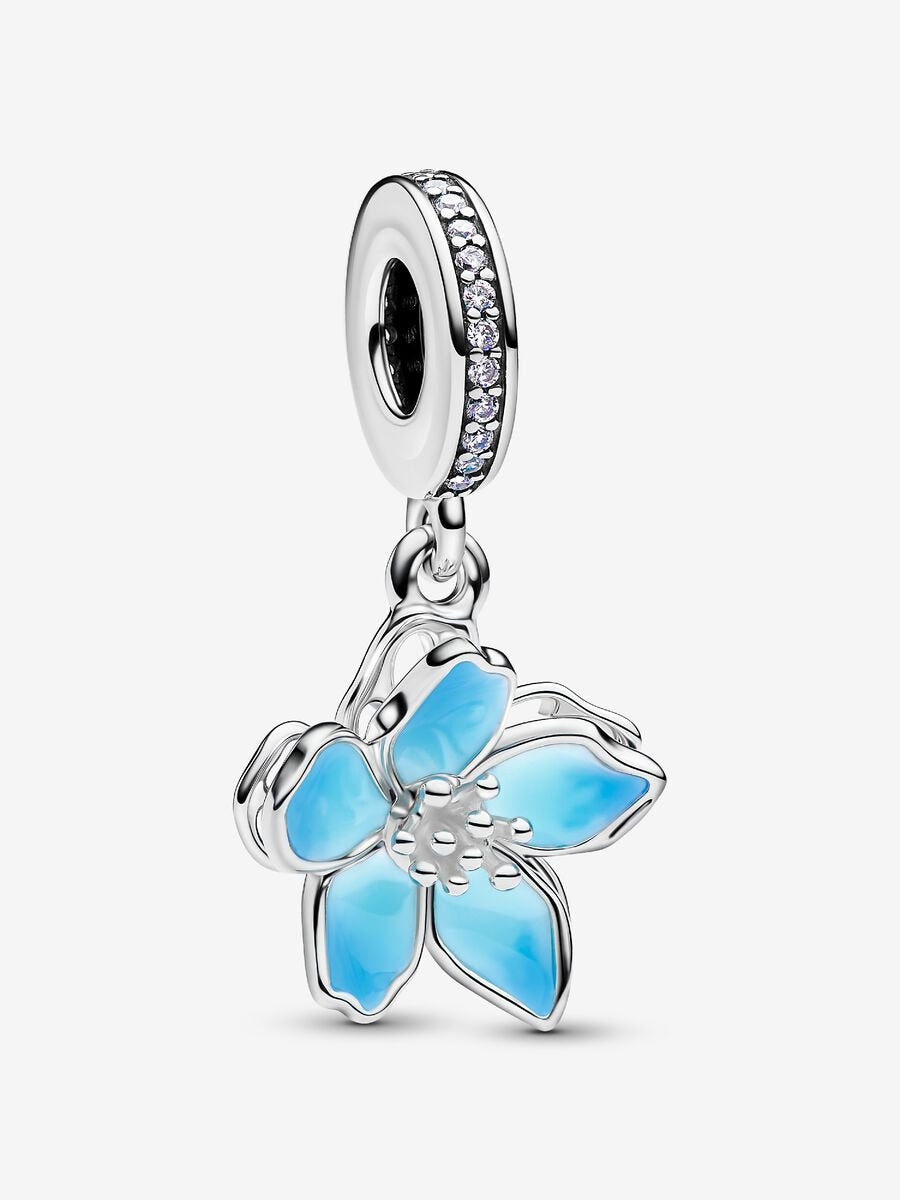 Cherry Blossom Charm Necklace