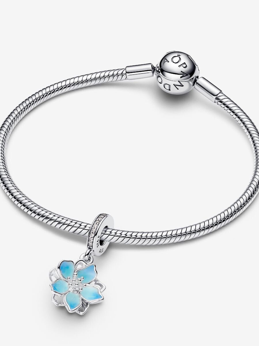 Blue Blossom Dangle Charm