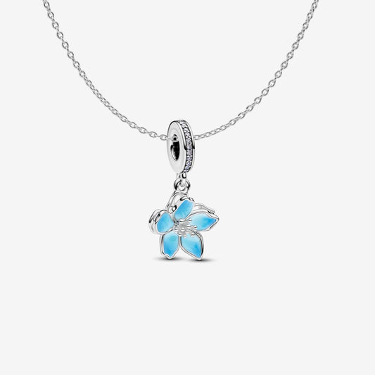 Cherry Blossom Charm Necklace