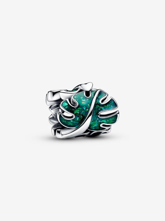 Green Monstera Leaves Charm