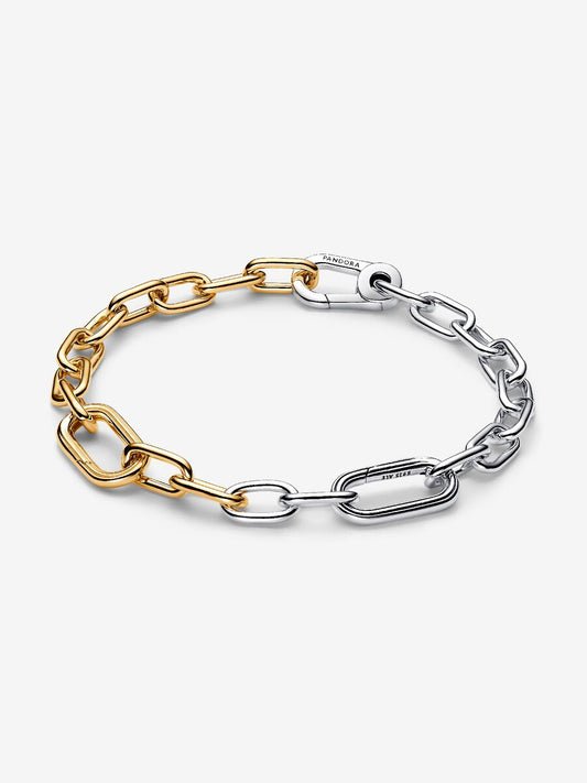 Two-tone Link Chain Bracelet