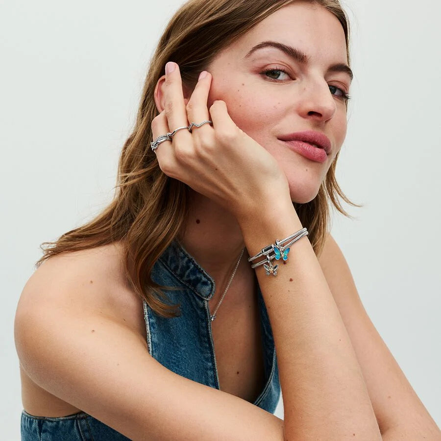 Easy-Close Magnetic Clasp Snake Chain Bracelet