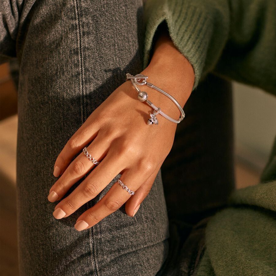 Pandora Silver mesh bracelet