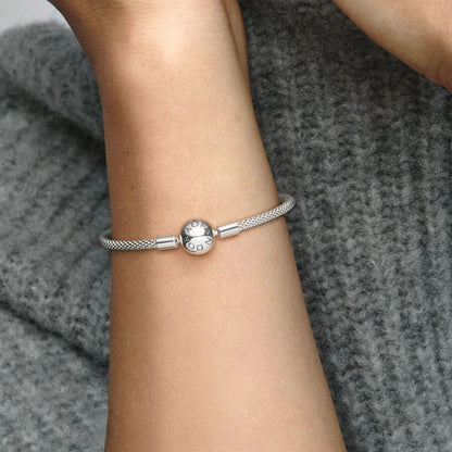 Pandora Silver mesh bracelet