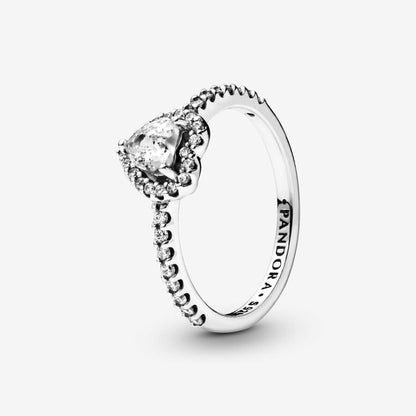 Pandora Clear heart promise ring