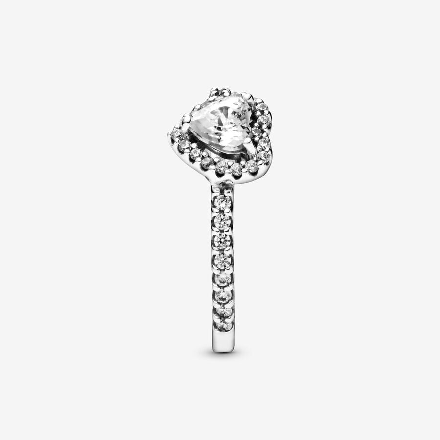 Pandora Clear heart promise ring