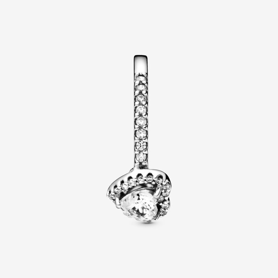 Pandora Clear heart promise ring